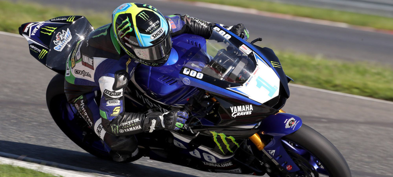 Gerloff on his old ride. Image credit: MotoAmerica/Brian J. Nelson